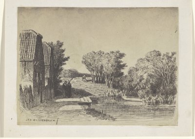Deux maisons au bord de l