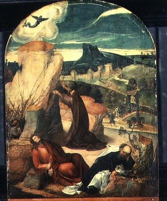 Christ au Mont des Oliviers - Jan Wellens de Cock