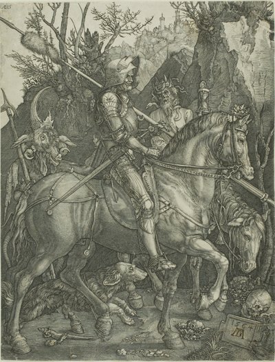 Chevalier, mort et diable - Jan Wierix
