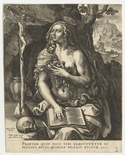 Marie-Madeleine - Jan Wierix