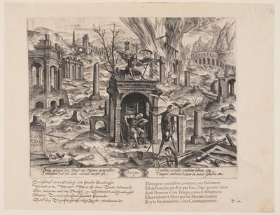 Ruyne, extrait de Theatrum Vitae Humanae (Les âges de l