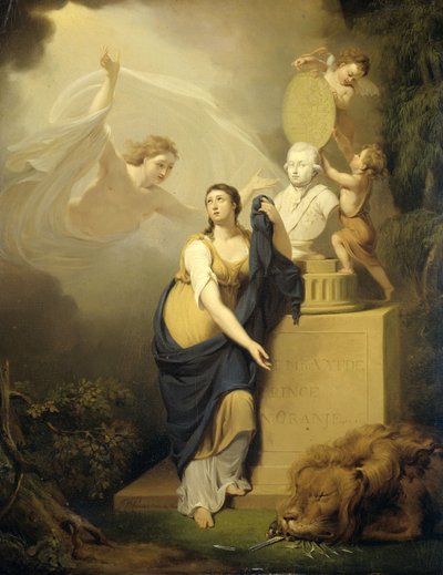 Allégorie de la mort de Guillaume V, Prince d
