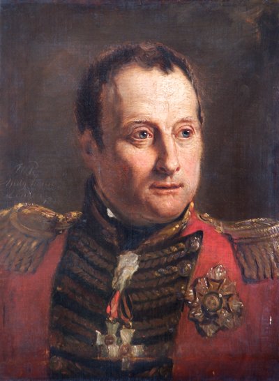Portrait du général Rowland Hill, soldat britannique, 1821 - Jan Willem Pieneman