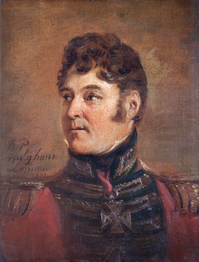 Portrait du général Sir Colin Halkett, soldat britannique, 1821 - Jan Willem Pieneman