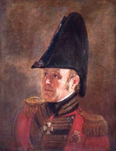 Portrait du général Sir George Cooke, soldat britannique, 1821 - Jan Willem Pieneman