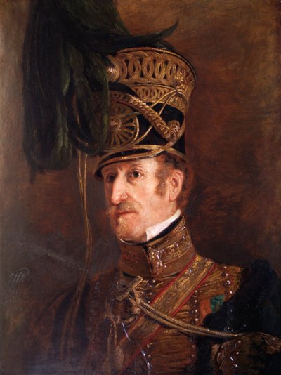 Portrait du lieutenant-colonel William Thornhill, soldat britannique - Jan Willem Pieneman