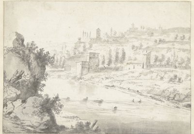 Paysage avec la vallée du Rhône, près de Vienne - Jan Worst