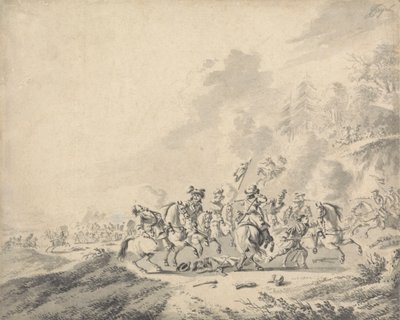 Une Bataille de Cavalerie - Jan Wyck