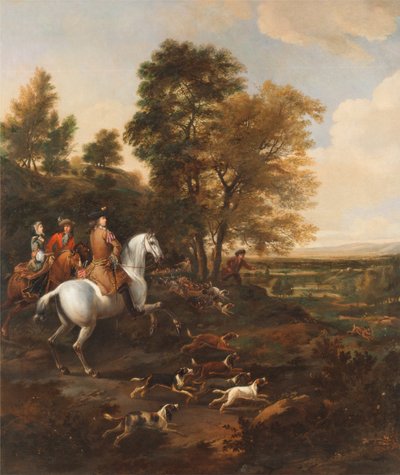Chasse au lièvre - Jan Wyck
