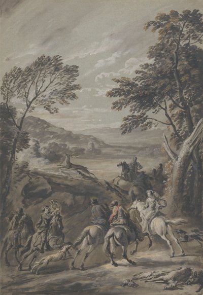 Chasse au cerf - Jan Wyck