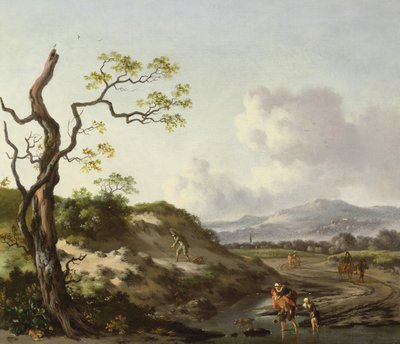 Un paysage avec voyageurs - Jan Wiynants