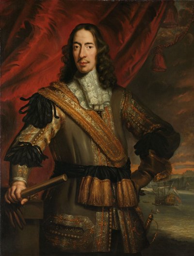 Cornelis de Witt, bourgmestre de Dordrecht et lieutenant général de Putten - Jan de Baen