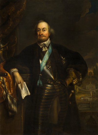 Portrait de Johan Maurits (1604-1679), comte de Nassau-Siegen, fondateur du Mauritshuis - Jan de Baen