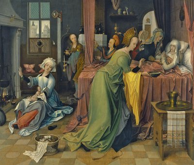 La naissance de la Vierge - Jan de Beer