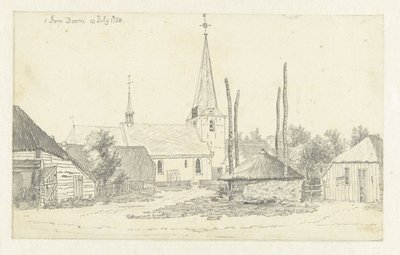 Vue du village de Doorn, avec l