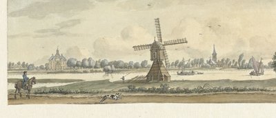 Vue de Tienhoven et de la maison Herlaar - Jan de Beijer