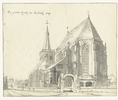 Grande église à Sonsbeck - Jan de Beijer