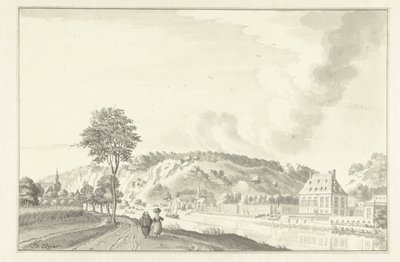 Château Daff, le long de la Meuse, au-dessus de Namur - Jan de Beijer