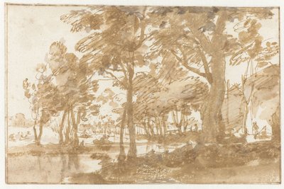 En dehors du Westeinde de La Haye - Jan de Bisschop