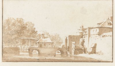 Porte des Vaches à Leyde - Jan de Bisschop