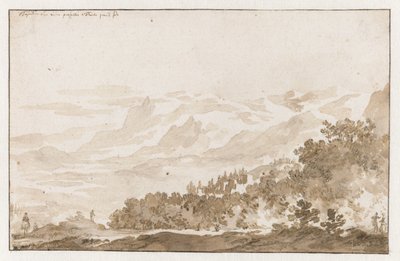 Tusculum (Frascati) depuis le sud-ouest - Jan de Bisschop
