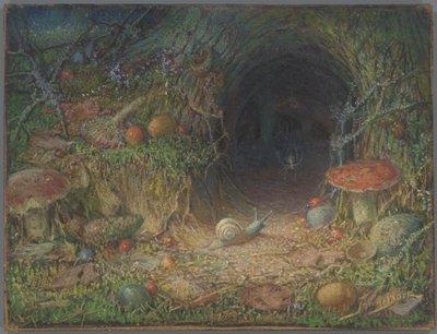 Sous le vieil arbre - Jan de Boer (signed by artist)