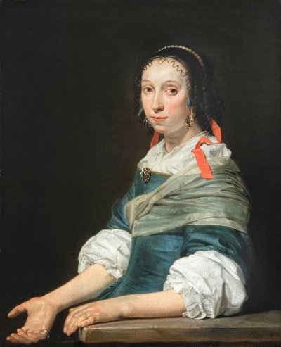 Portrait de jeune femme - Jan de Bray