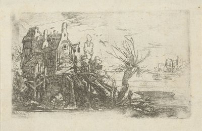 Maison au bord d