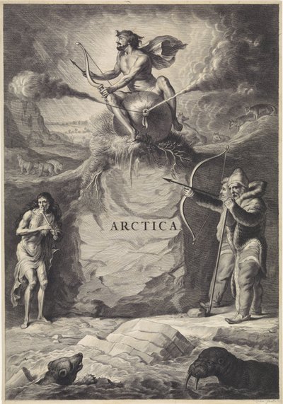 Paysage arctique - Jan de Visscher (rejected attribution)