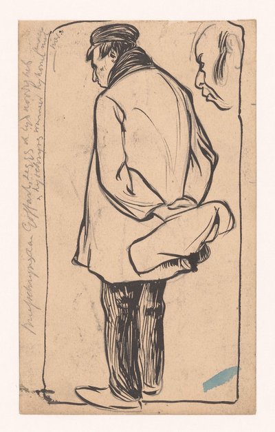 Homme debout - Jan de Waardt