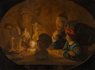 La Leçon de dessin, 1634 - Jan ter Borch or Terborch