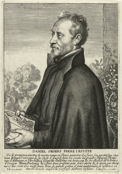 Daniel Segers (gravure) - Jan the Elder (after) Lievens