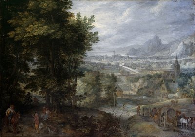 Paysage boisé - Jan the Elder Brueghel