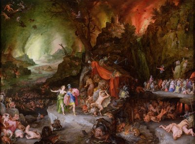 Énée et la Sibylle dans les Enfers - Jan the Elder Brueghel