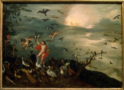 Air. Allégorie des éléments naturels - Jan the Elder Brueghel