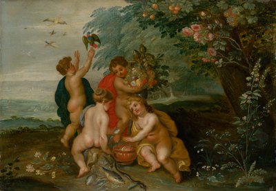 Allégorie des quatre éléments, vers 1610 - Jan the Elder Brueghel
