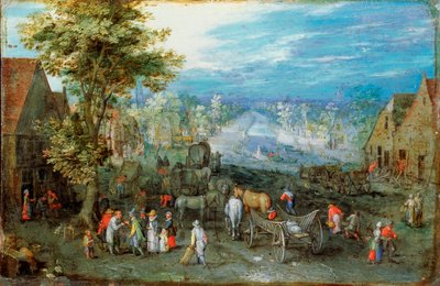 Paysage, fin du 16ème ou début du 17ème siècle - Jan the Elder Brueghel