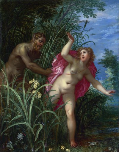 Pan poursuivant Syrinx - Jan the Elder Brueghel