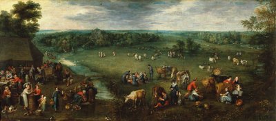 Vie paysanne, c.1621 - Jan the Elder Brueghel