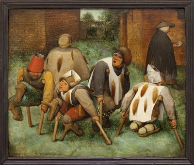 Les mendiants - Jan the Elder Brueghel