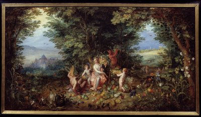 Les quatre éléments : La Terre - Jan the Elder Brueghel