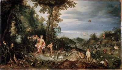 Les quatre éléments : allégorie de l