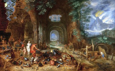 Vénus à la forge de Vulcain, 1606-23 - Jan the Elder Brueghel
