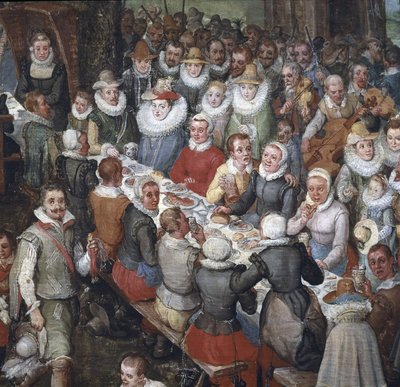Banquet de mariage présidé par l