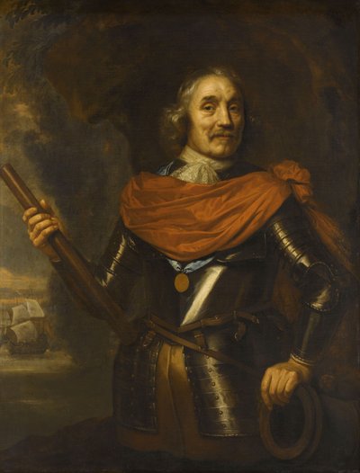 Maerten Harpertsz Tromp, vice-amiral - Jan the Elder Lievens