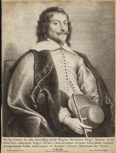 Portrait de Nicholas Lanier - Jan the Elder Lievens