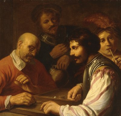 Joueurs de tric-trac dans une auberge, vers 1623-1625 - Jan the Elder Lievens