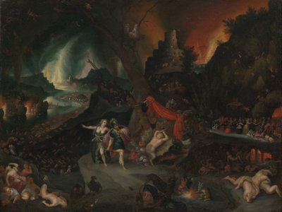 Énée et la Sibylle dans les Enfers - Jan the Younger Brueghel