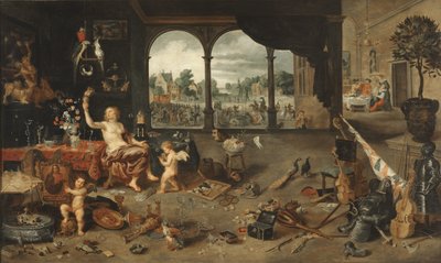 La vanité de la vie humaine - Jan Brueghel the Younger