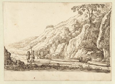 Paysage avec bergers et vaches - Jan van Almeloveen